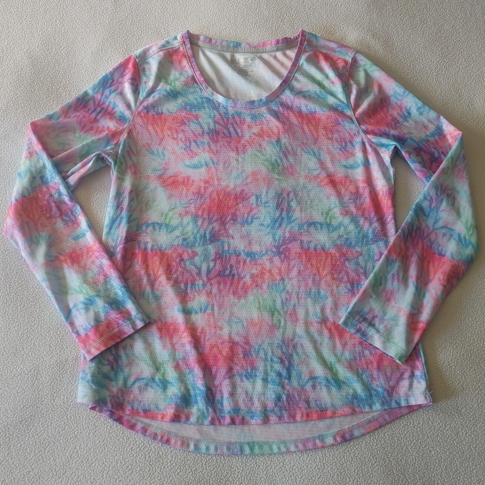 Reel Legends Womens Freeline Performance Shirt Size Large Pullover Beach Fishing